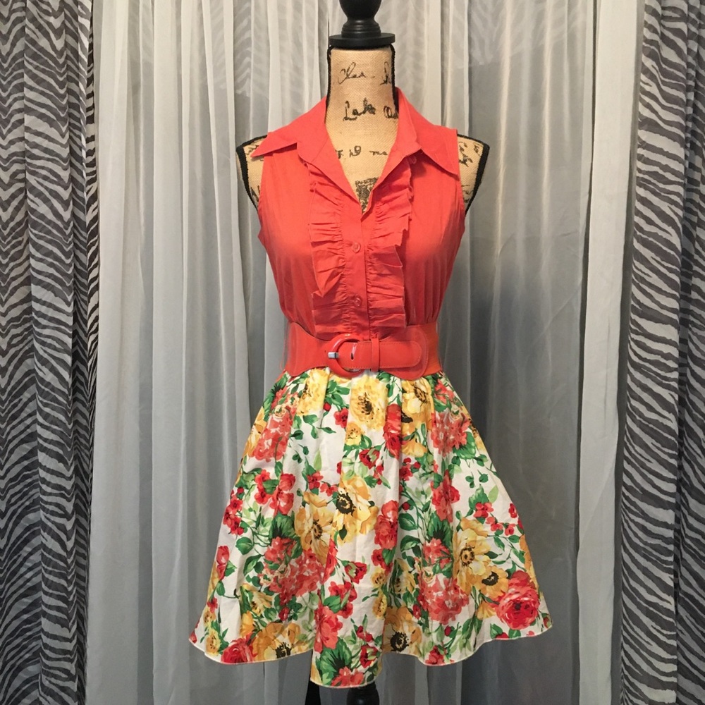 Floral Summer Dress💐🌸🌼
